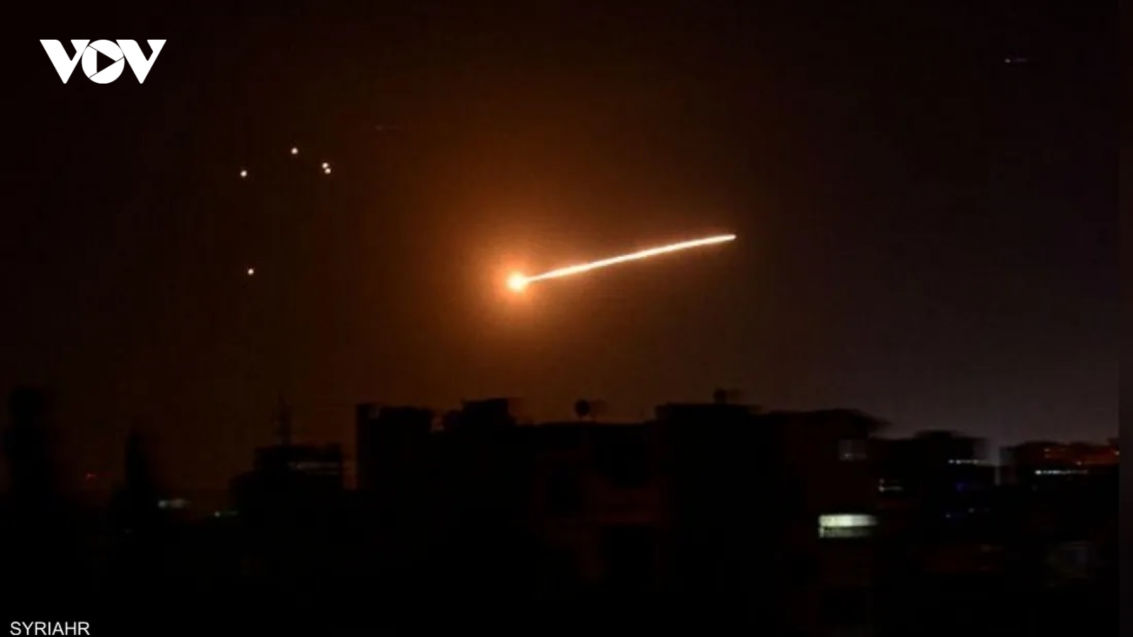 4 binh sỹ Syria thiệt mạng sau vụ tấn công tên lửa của Israel