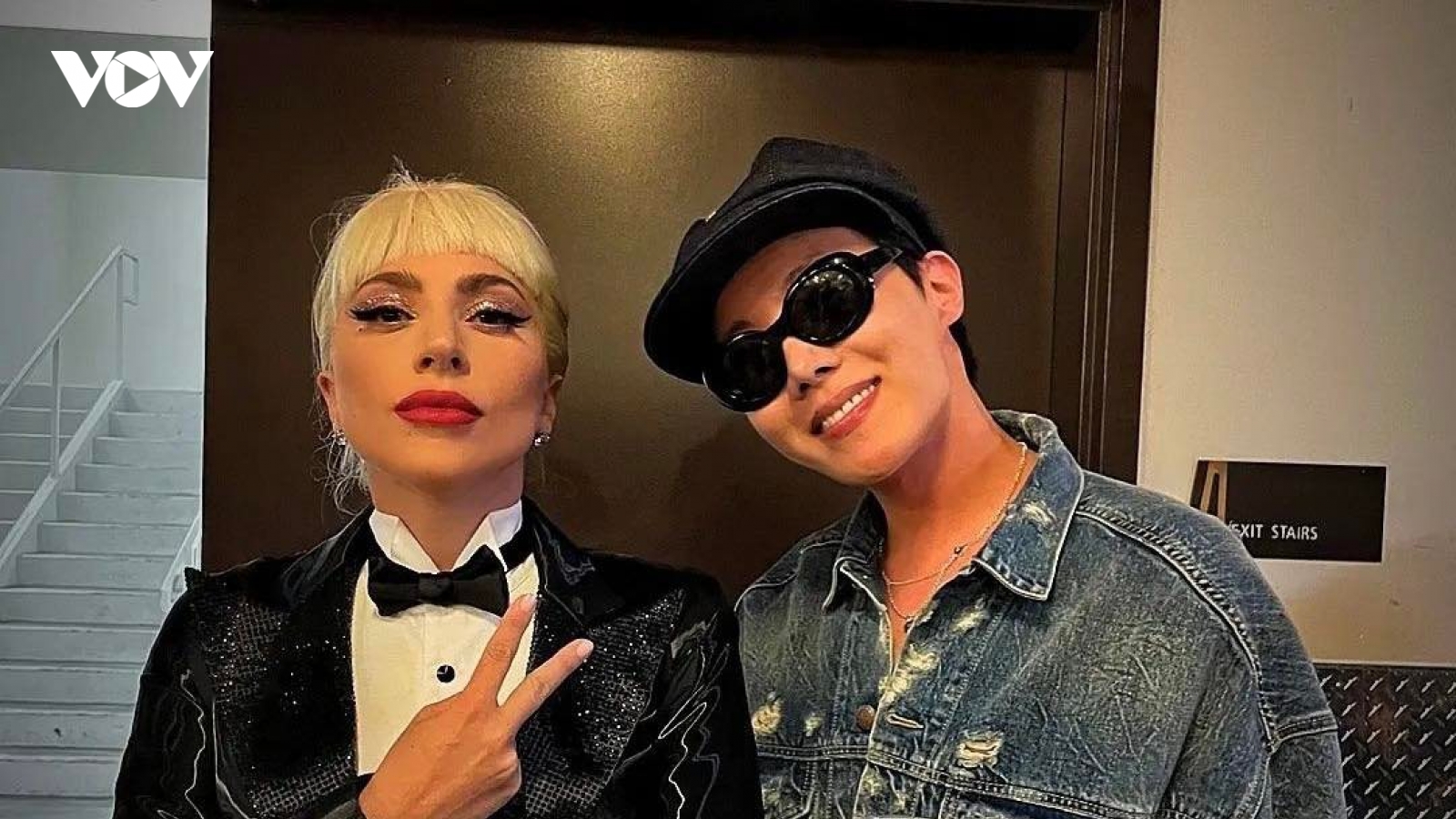 J-Hope (BTS) đến concert cổ vũ Lady Gaga