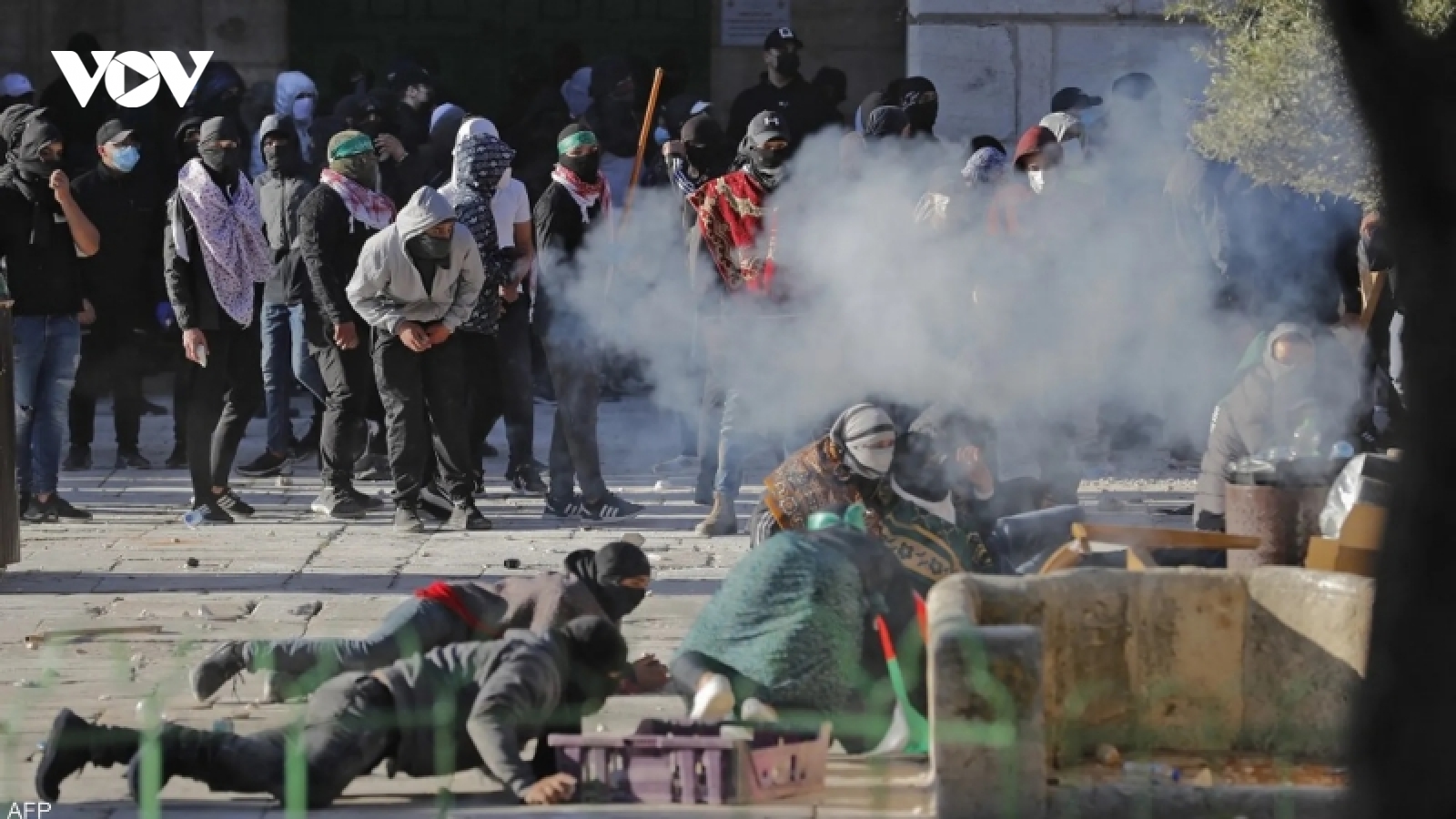 Cảnh sát Israel và người Palestine đụng độ khiến 117 người bị thương