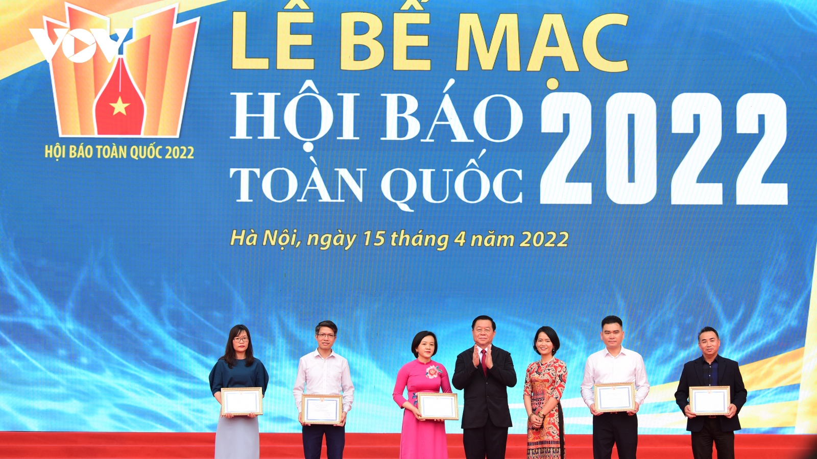 Toàn cảnh lễ bế mạc Hội báo toàn quốc 2022