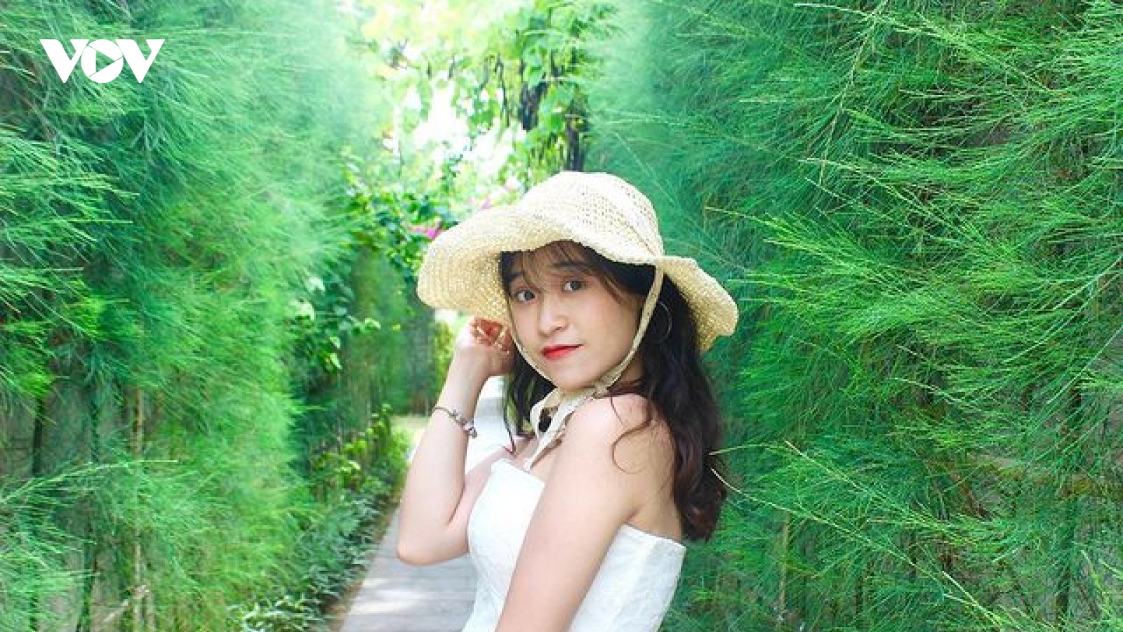 Bất ngờ thiên đường xanh ngập tràn sắc hoa bên bờ biển Sầm Sơn