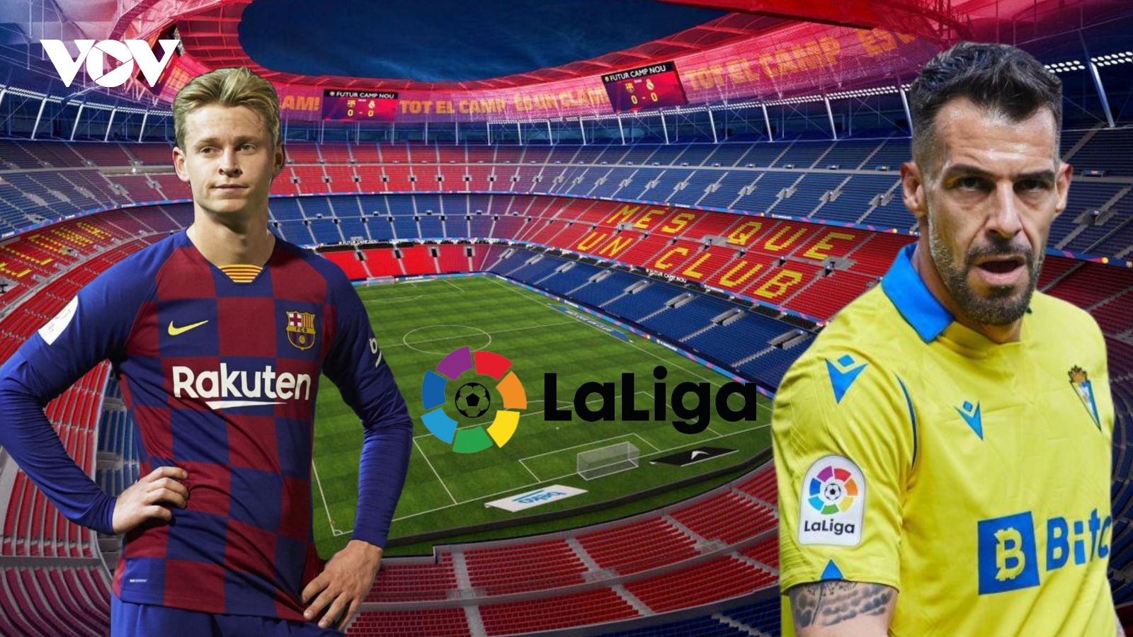 Dự đoán kết quả, đội hình xuất phát trận Barca - Cadiz