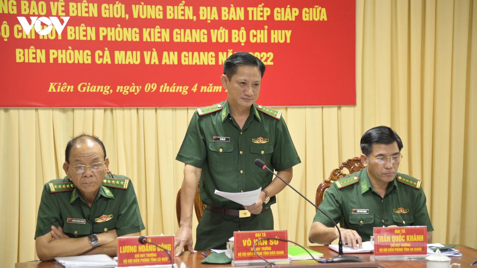 Kiên Giang, Cà Mau và An Giang tiếp tục ký kết phối hợp bảo vệ vùng biên giới, biển đảo