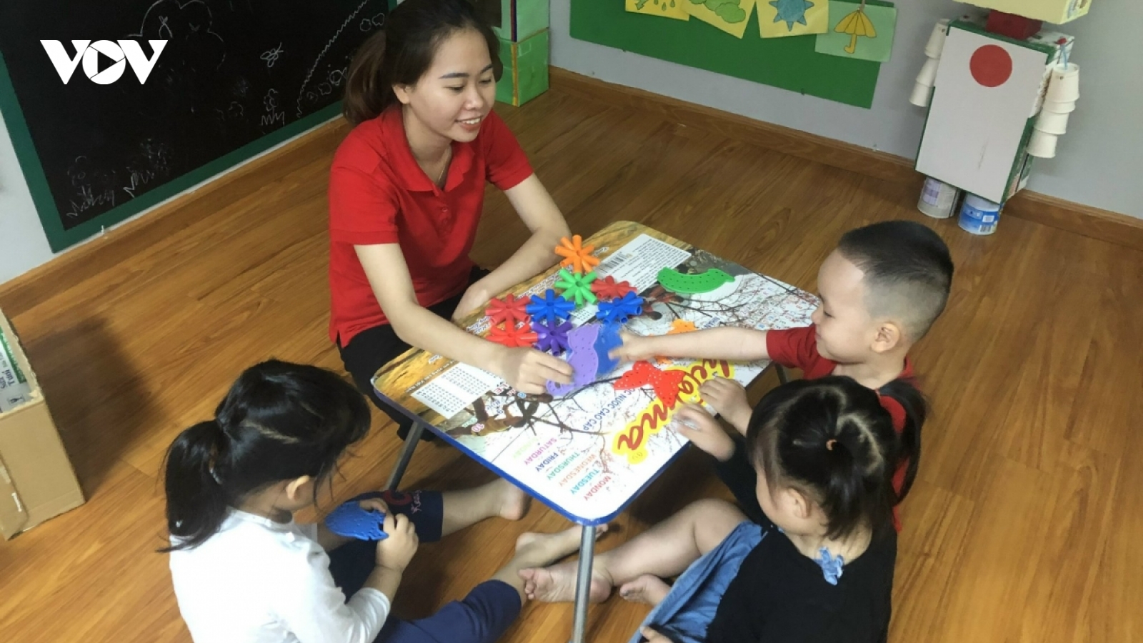 Hàng trăm ngàn trẻ mầm non tại Hà Nội quay trở lại trường học trực tiếp
