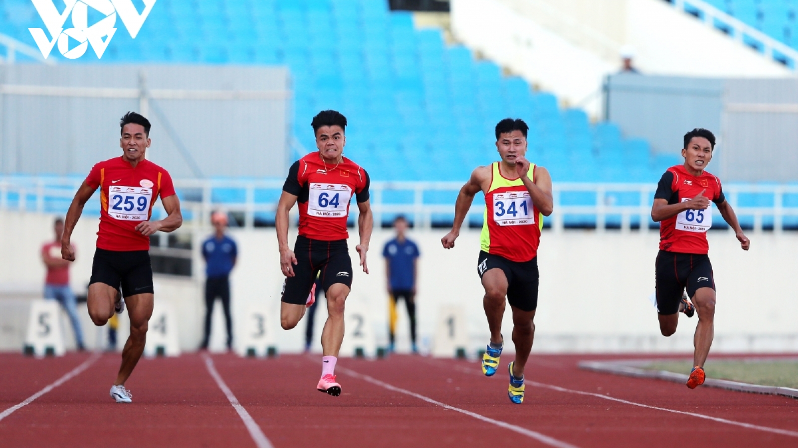 Điền kinh "trình làng" dàn trang thiết bị mới trong giải tiền SEA Games 31