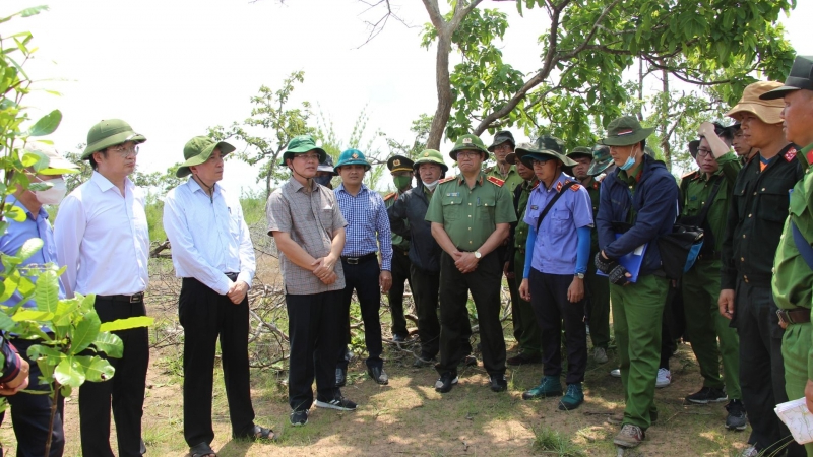 Bí thư Tỉnh uỷ Đắk Lắk kiểm tra, chỉ đạo công tác điều tra vụ phá gần 400 ha rừng