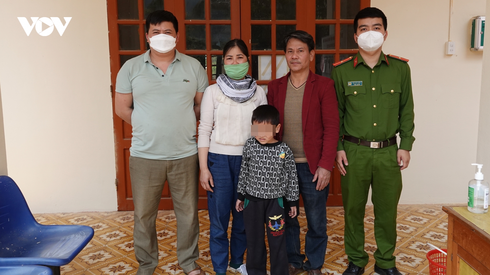 Tìm thấy cháu bé đi lạc ở Mù Cang Chải