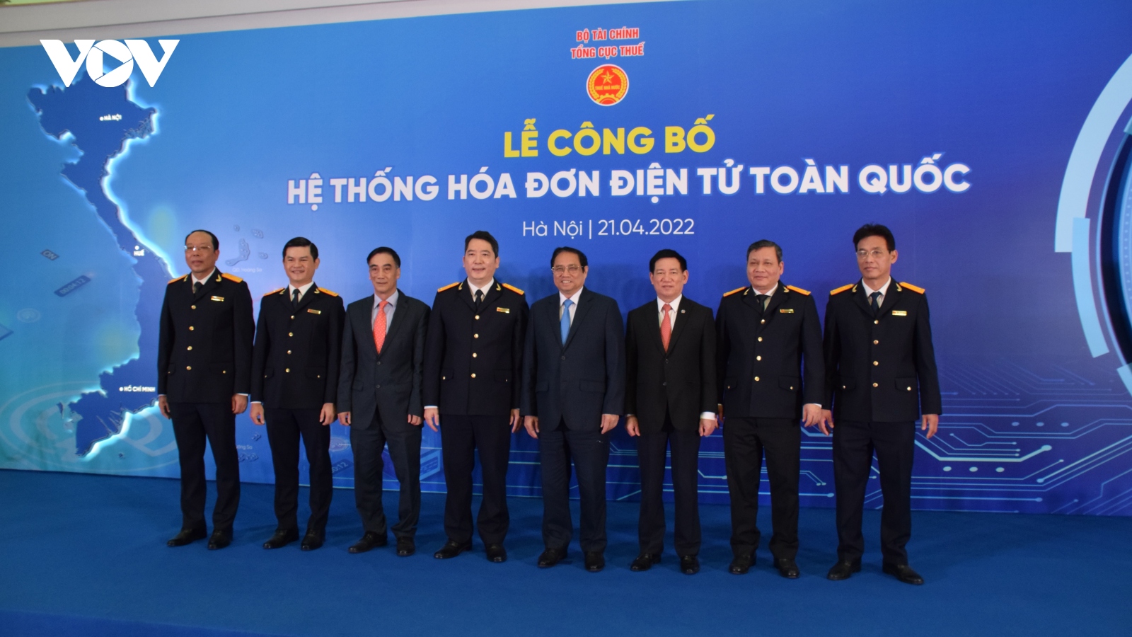 Thủ tướng Phạm Minh Chính dự lễ công bố hệ thống hóa đơn điện tử toàn quốc