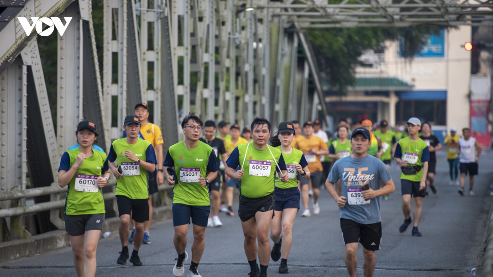 Những khoảnh khắc tại giải chạy Marathon VnExpress Huế 2022