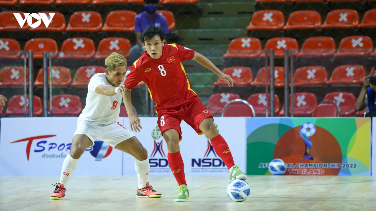 ĐT Futsal Việt Nam hoà Myanmar ở trận ra quân giải Futsal Đông Nam Á 2022
