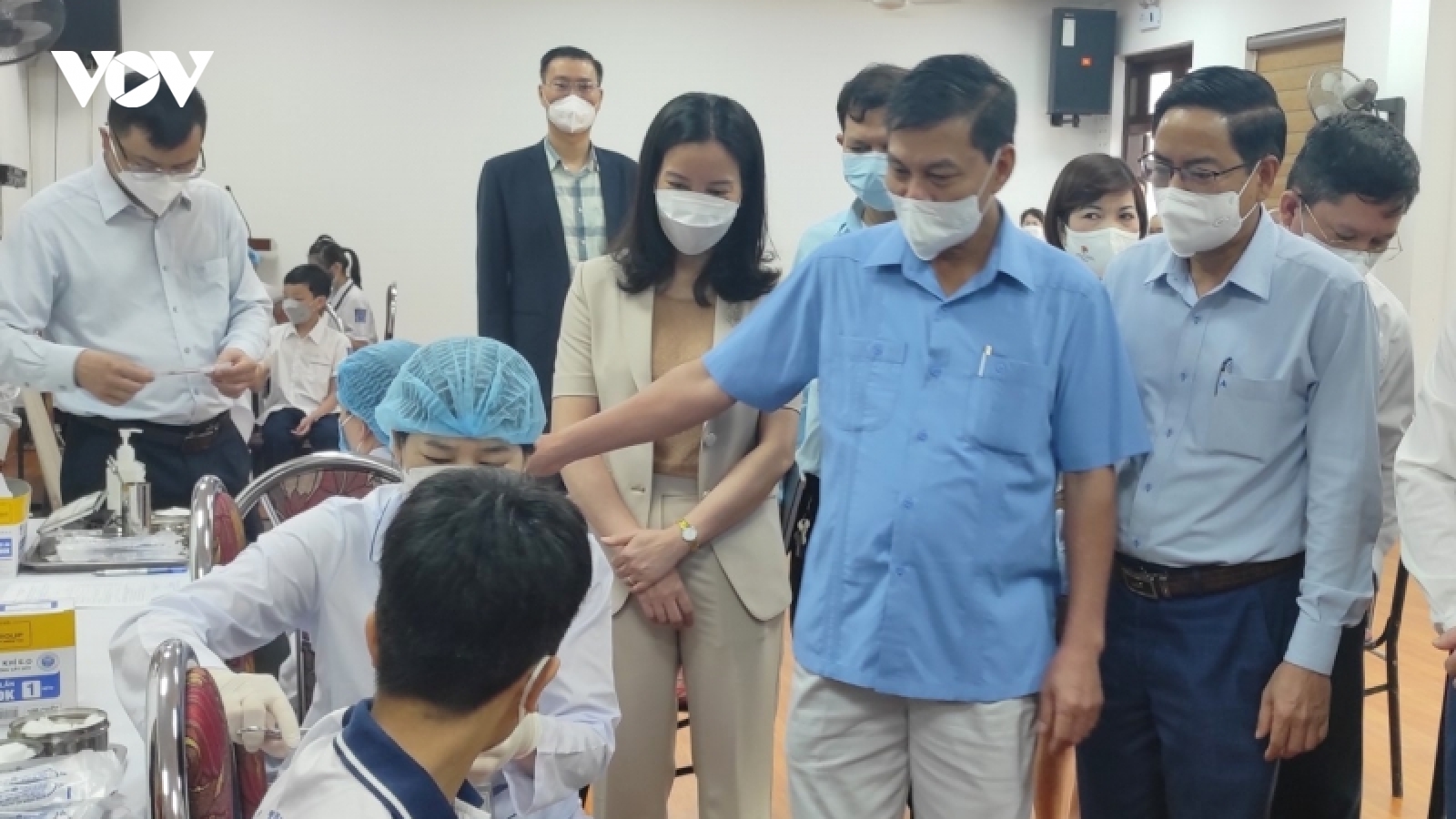 Hải Phòng bắt đầu tiêm vaccine phòng COVID-19 cho trẻ dưới 12 tuổi