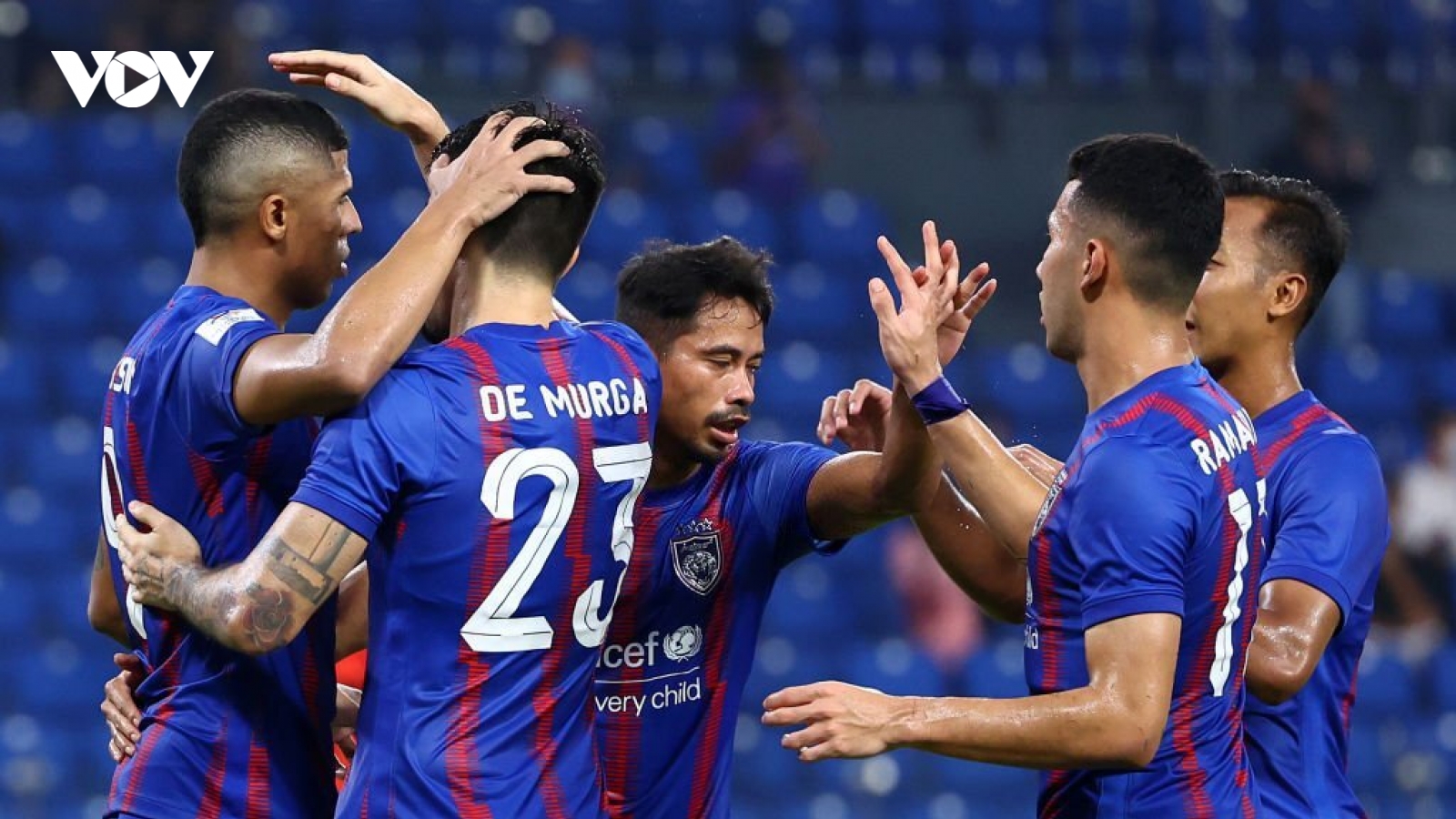 Johor loại Ulsan Hyundai, lần đầu vào vòng 1/8 AFC Champions League