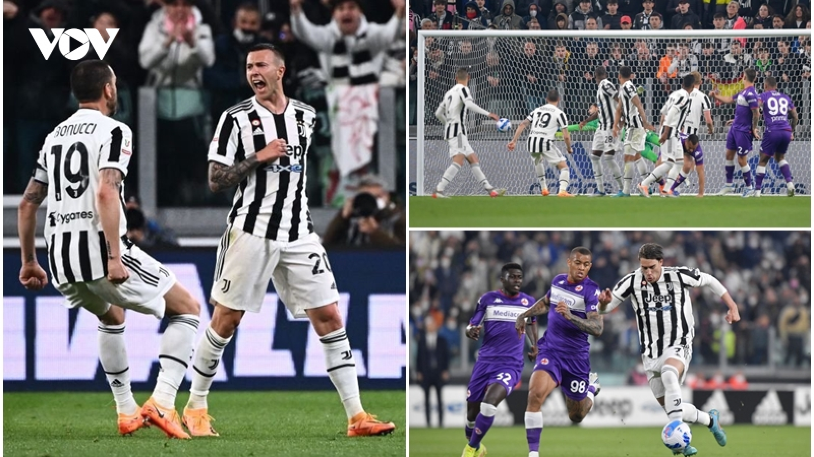 Juventus vào chung kết Cúp Quốc gia Italia gặp Inter Milan