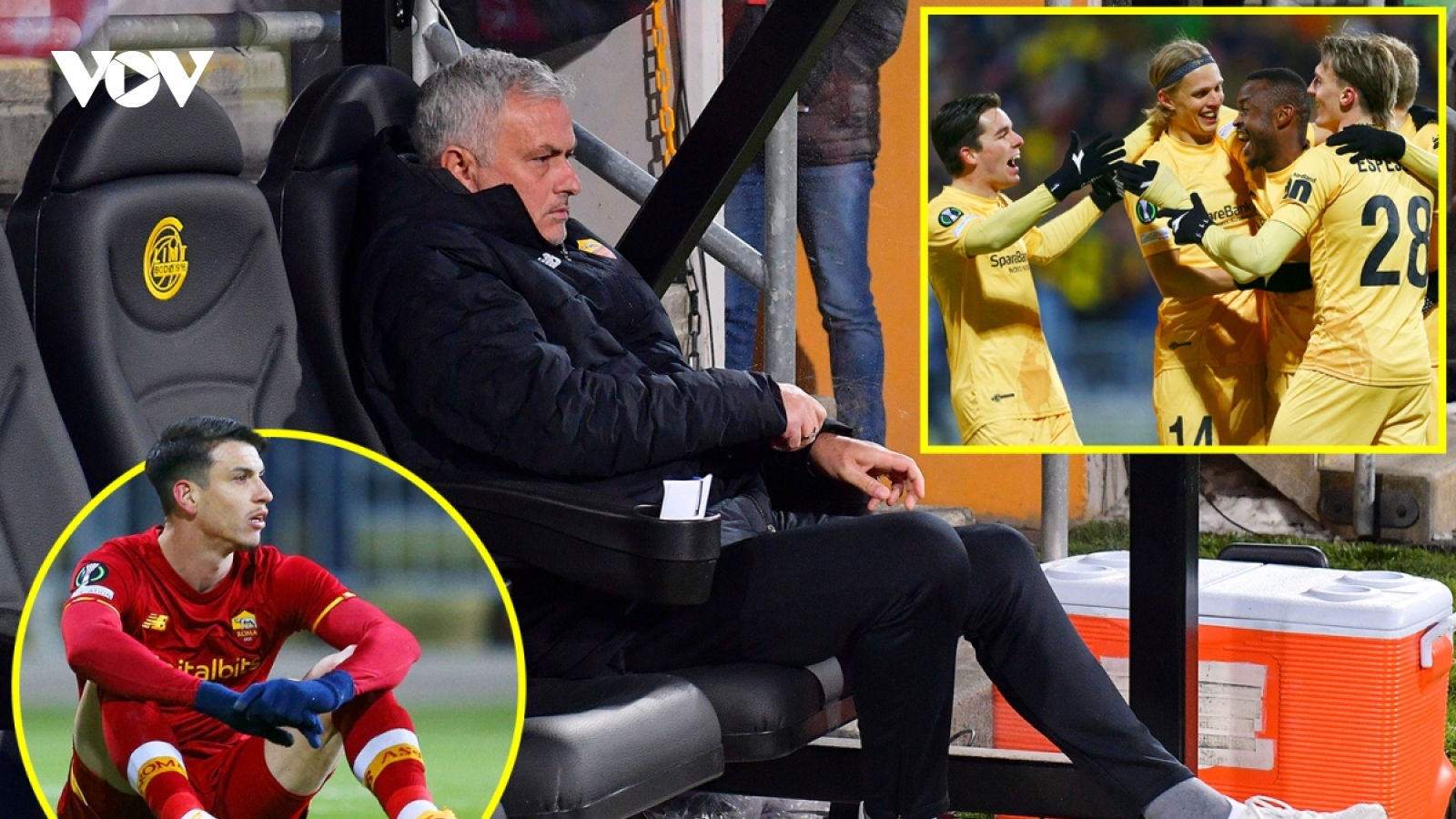 Thầy trò Mourinho lại thua sốc đội bóng vô danh ở Conference League
