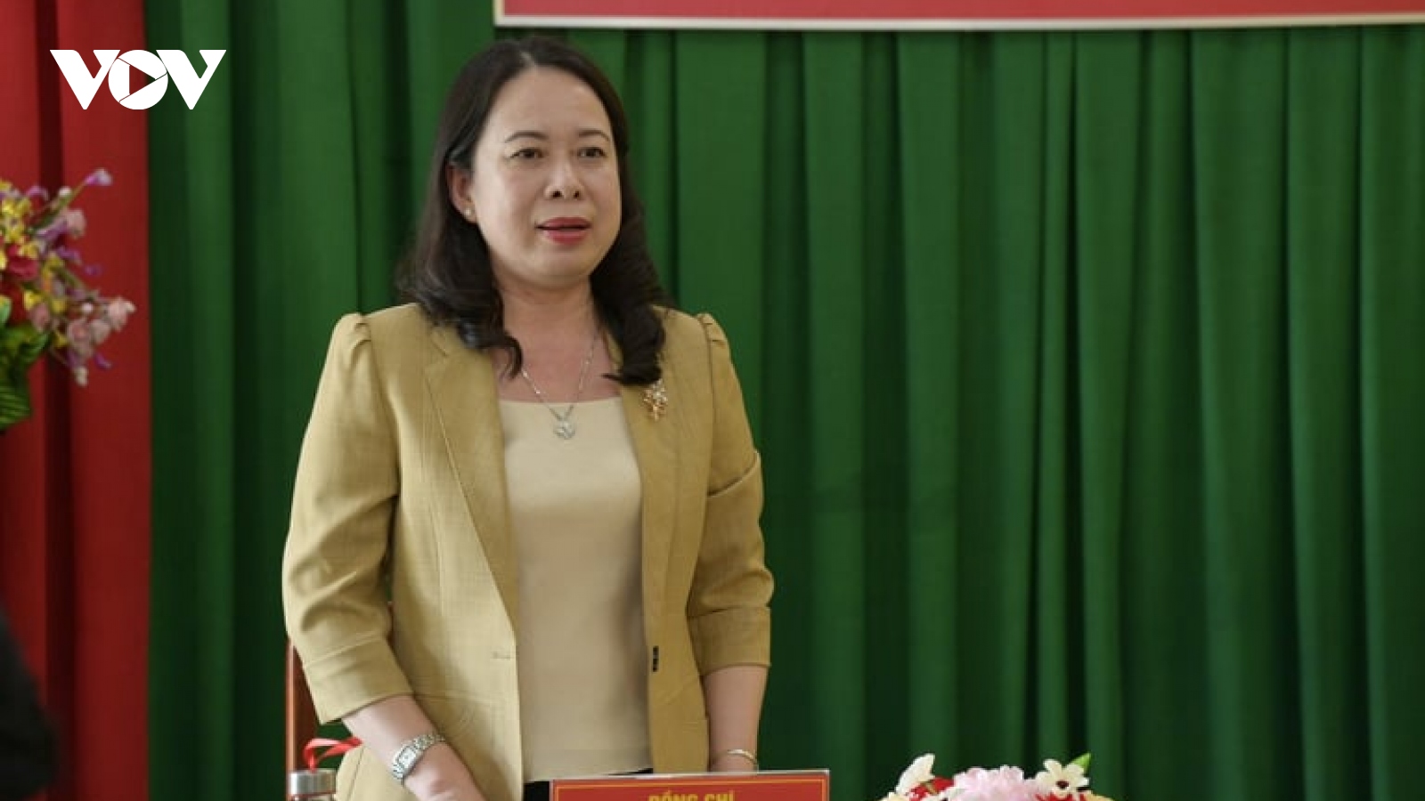 Phó Chủ tịch nước thăm và làm việc tại Đồn Biên phòng Gành Dầu, Kiên Giang