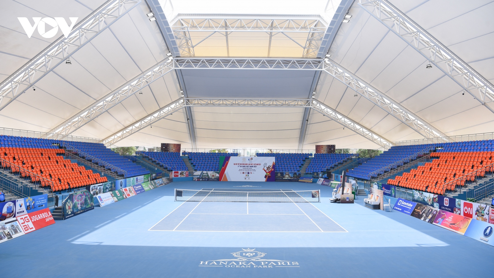Khám phá tổ hợp sân tennis hiện đại 120 tỷ đồng phục vụ SEA Games 31 ở Bắc Ninh