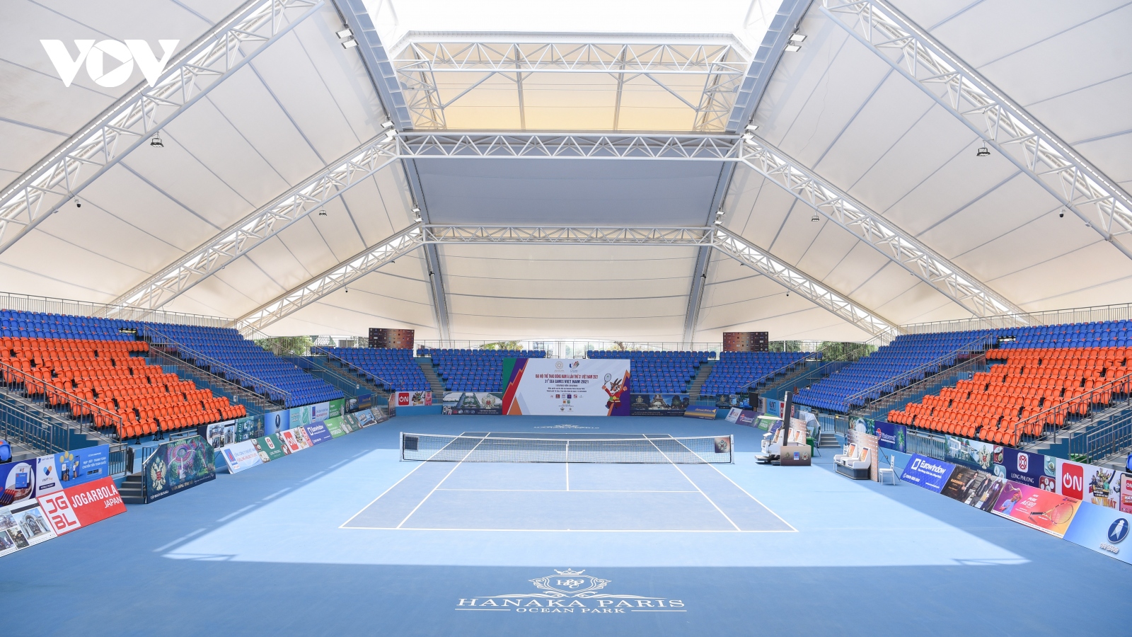Khám phá tổ hợp sân tennis hiện đại 120 tỷ đồng phục vụ SEA Games 31 ở Bắc Ninh
