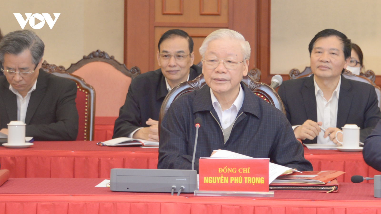 Tổng Bí thư chủ trì cuộc làm việc của Bộ Chính trị với lãnh đạo TP Hà Nội