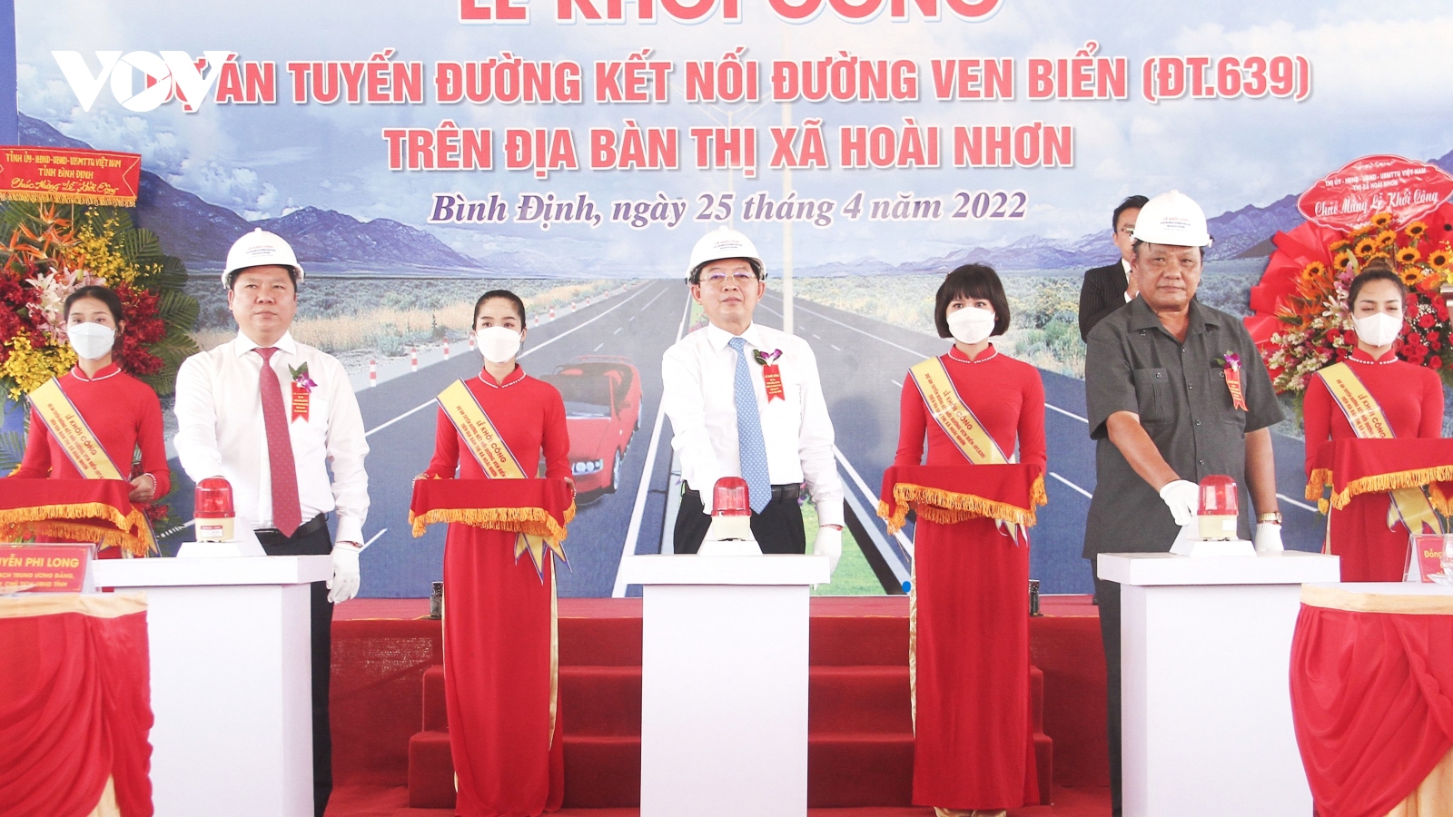 Bình Định khởi công tuyến đường ven biển Hoài Nhơn hơn 700 tỷ đồng