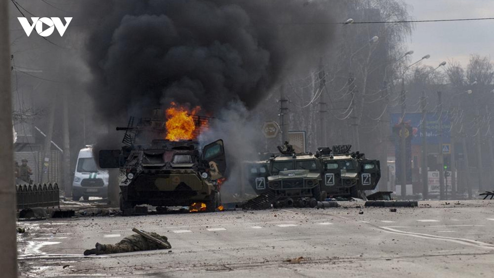 Giao tranh ác liệt tiếp diễn tại Donbass, Nga bao vây nhiều thành phố lớn
