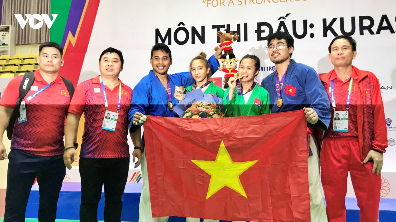 Kurash Việt Nam "thống trị" SEA Games 31, giành tới 4 HCV trong ngày 10/5