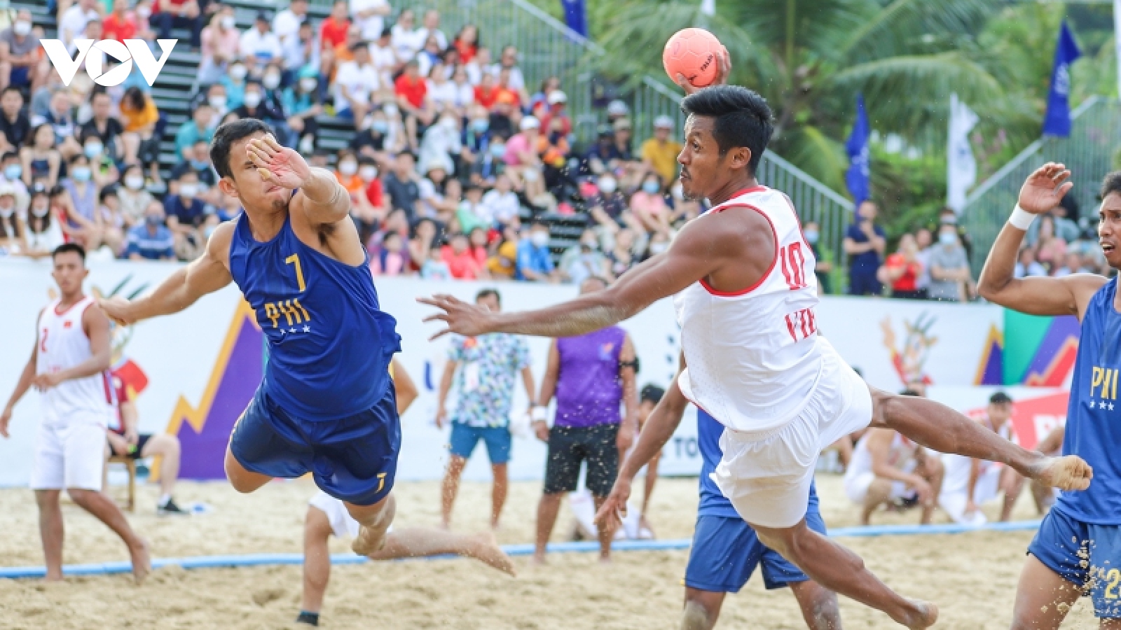 SEA Games 31: Bóng ném bãi biển Việt Nam có chiến thắng thứ 2 liên tiếp