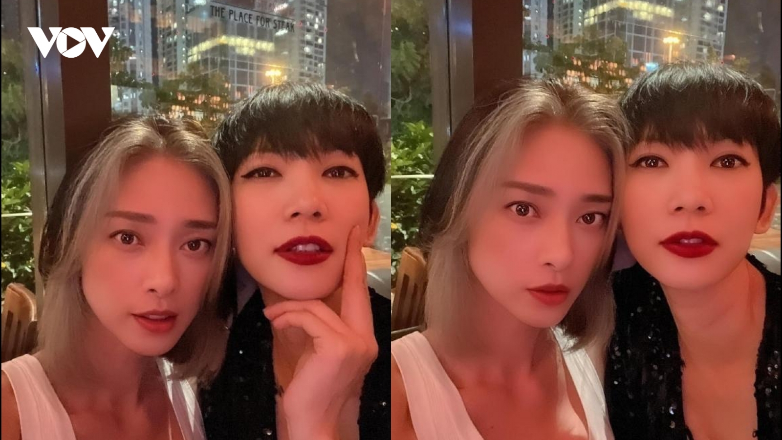 Chuyện showbiz: Ngô Thanh Vân nhuộm tóc bạch kim lạ lẫm sau khi kết hôn với CEO Huy Trần