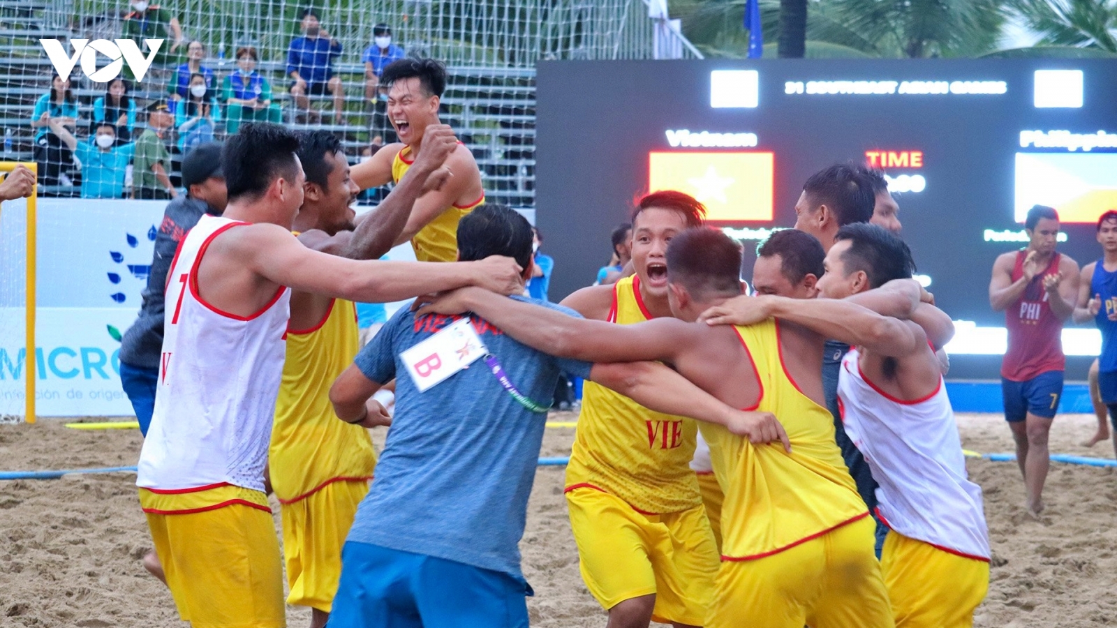 Bóng ném bãi biển xuất sắc giành HCV SEA Games 31