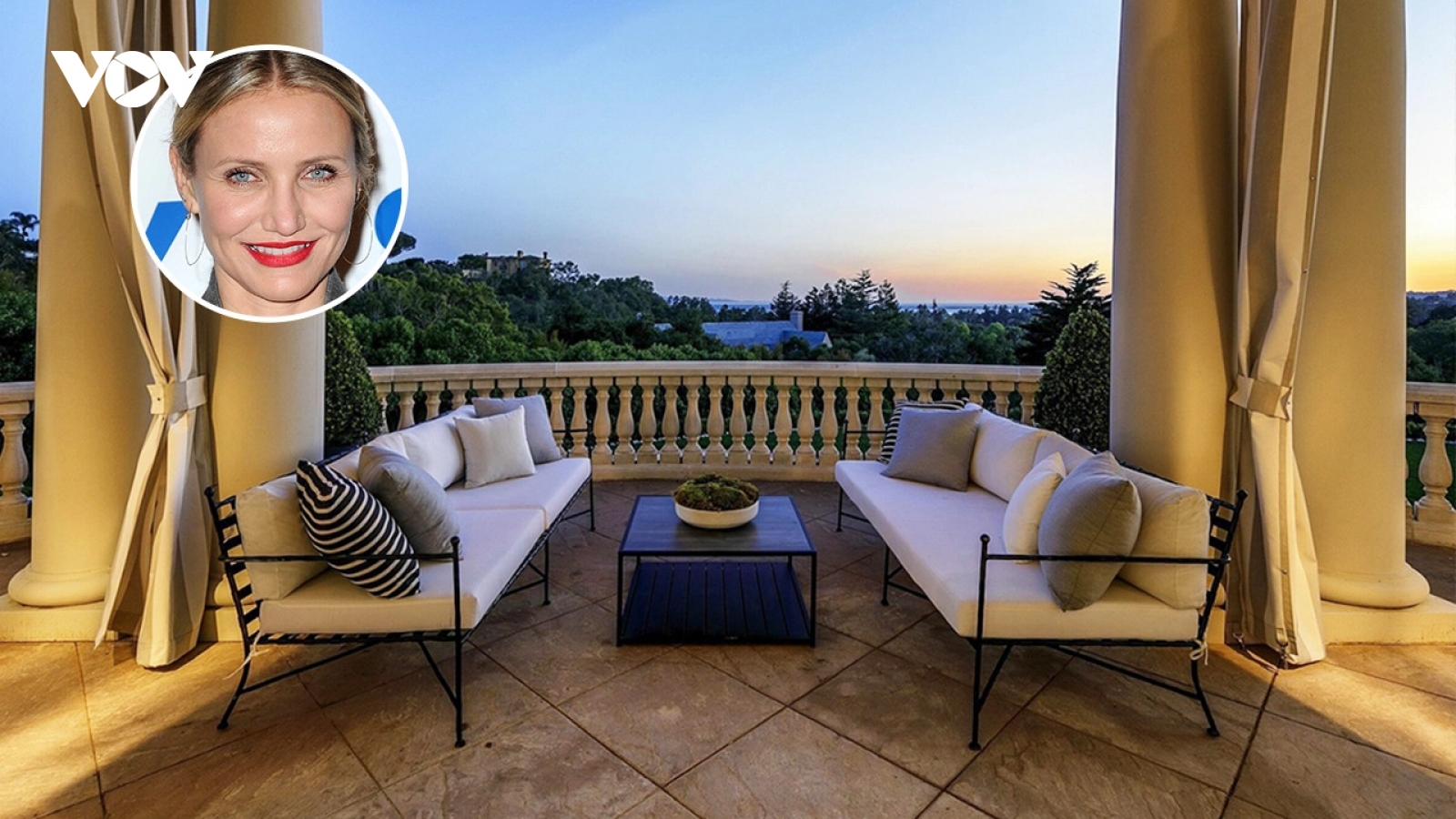 Bên trong dinh thự Montecito xa hoa của minh tinh Cameron Diaz