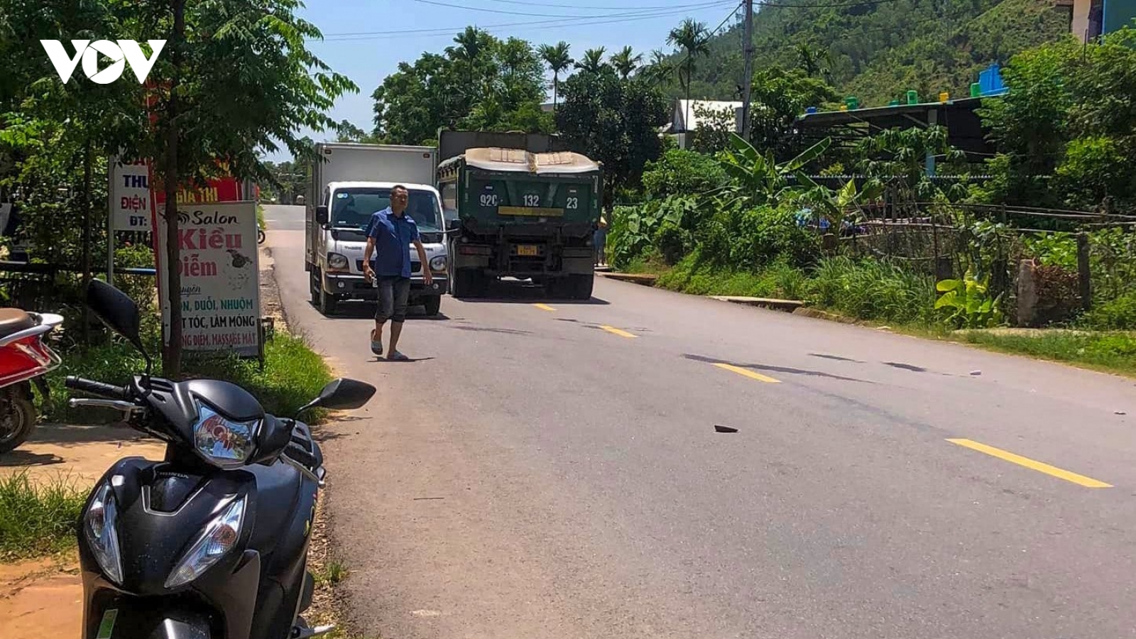 Tai nạn giao thông, hai vợ chồng ở Quảng Nam tử vong