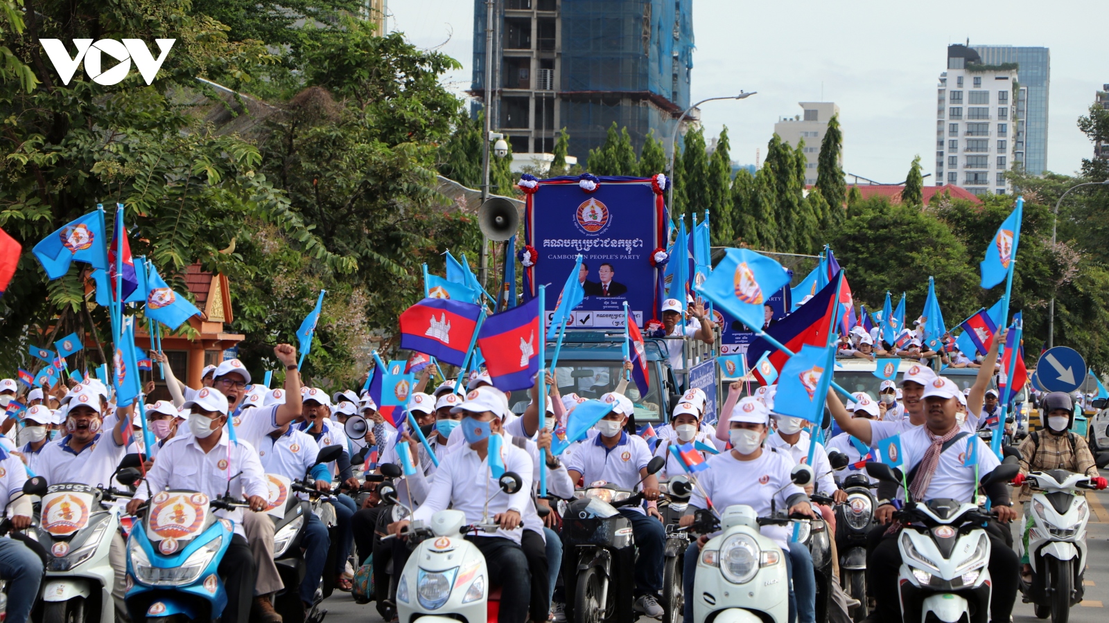 Campuchia bắt đầu chiến dịch vận động tranh cử Hội đồng xã, phường