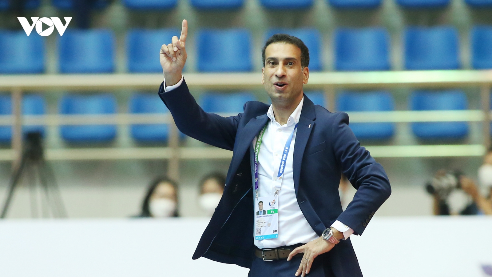 HLV tuyển Fusal Indonesia ấn tượng về CĐV Việt Nam và SEA Games 31