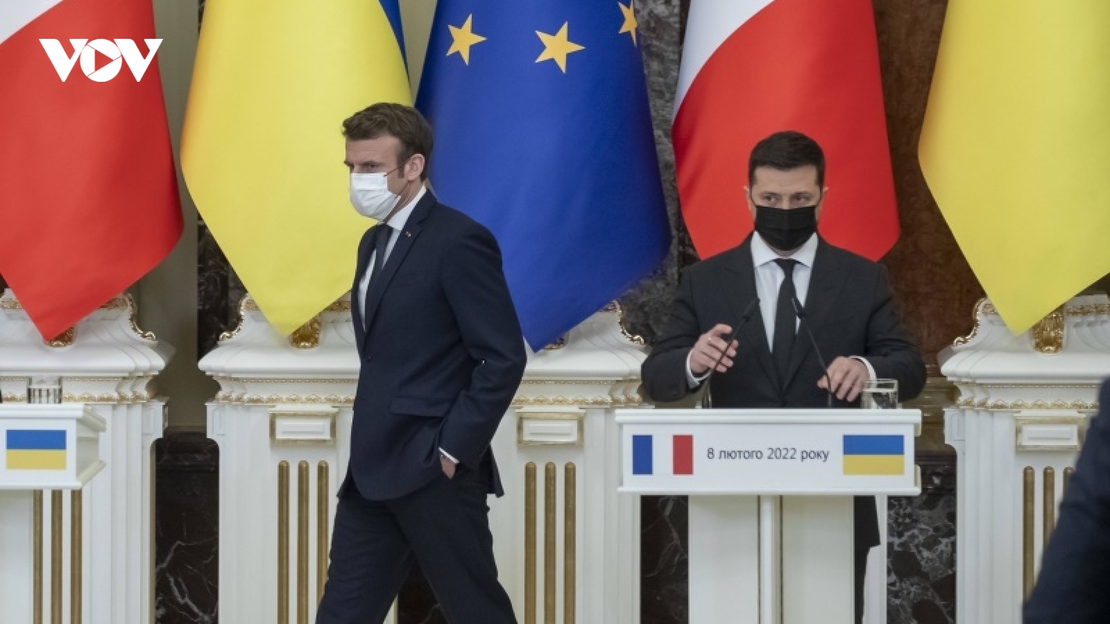 Pháp và Ukraine bất đồng liên quan tình hình chiến sự