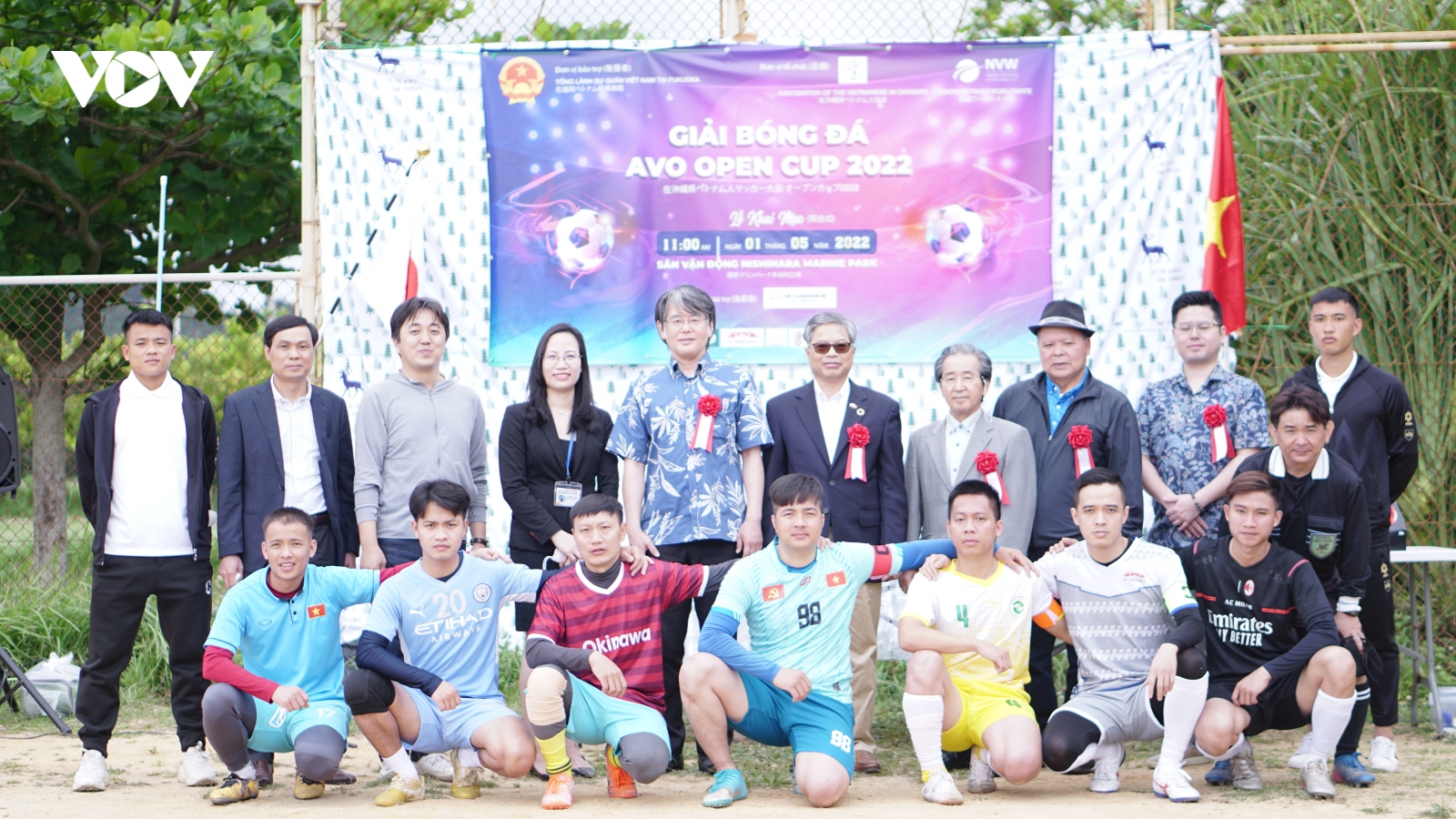 Sôi động giải bóng đá cho cộng đồng người Việt Nam tại Okinawa, Nhật Bản