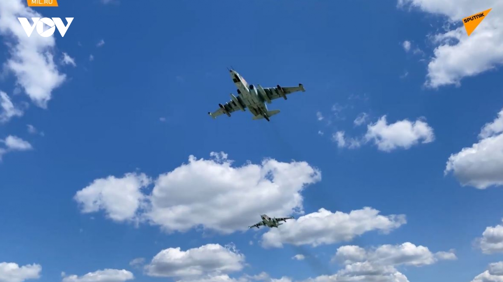 Xem máy bay chiến đấu Su-25 của Nga thực hiện nhiệm vụ trong chiến dịch ở Ukraine