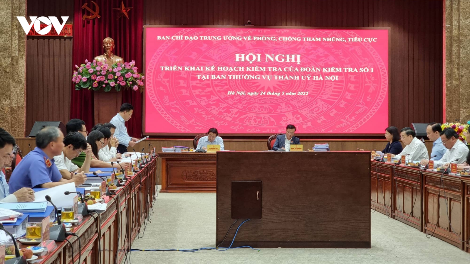Công bố quyết định kiểm tra về phòng, chống tham nhũng tại Thành ủy Hà Nội