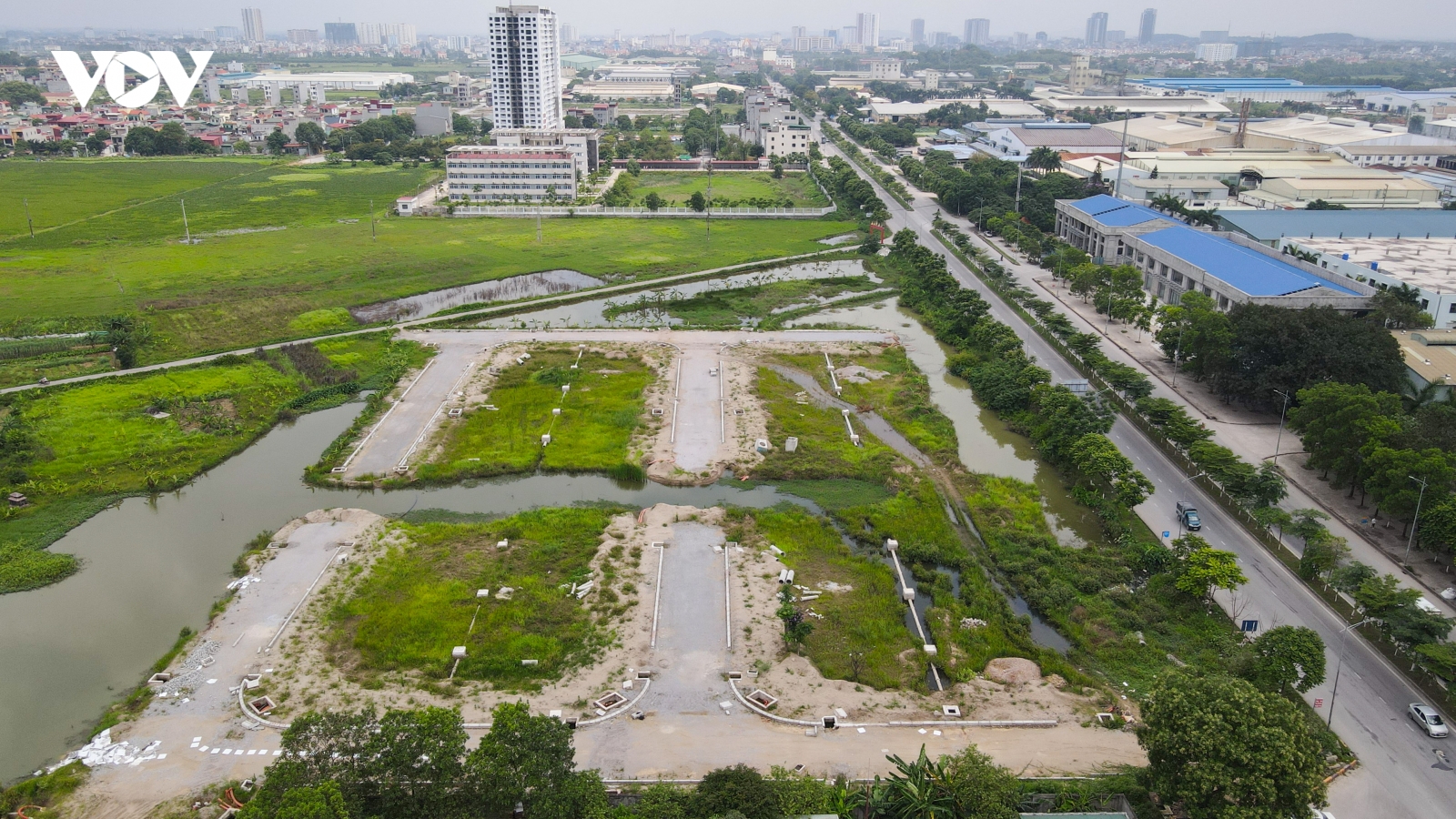 Cận cảnh Dự án Khu nhà ở Hạp Lĩnh, TP Bắc Ninh mắc loạt sai phạm