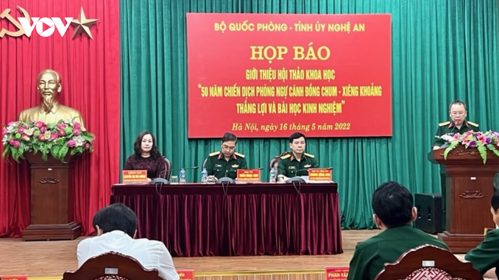 Hội thảo "50 năm chiến dịch phòng ngự Cánh Đồng Chum - Xiêng Khoảng" tổ chức tại Nghệ An