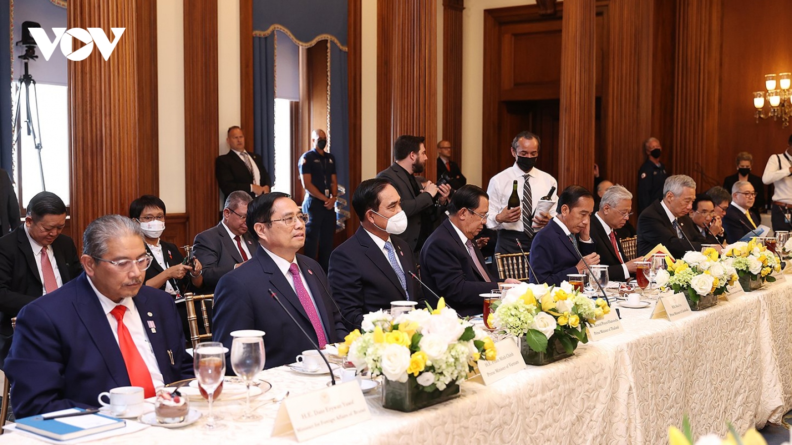 Thủ tướng: ASEAN hoan nghênh Hoa Kỳ cam kết ủng hộ vai trò trung tâm của ASEAN