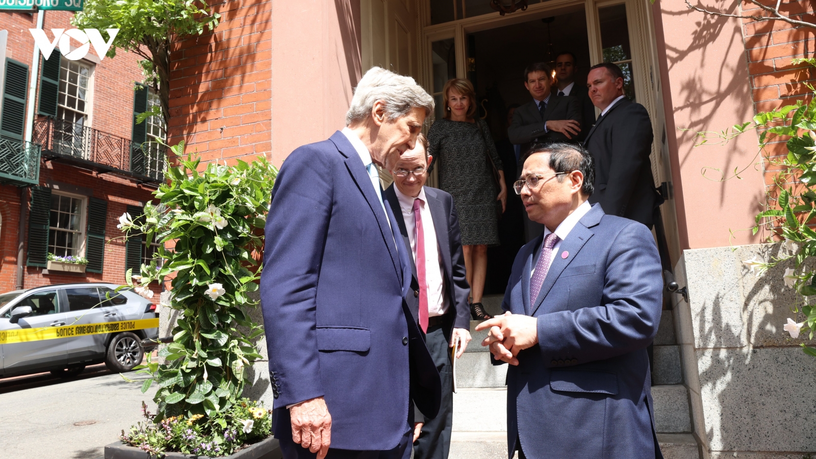 Thủ tướng Phạm Minh Chính tiếp Đặc phái viên của Tổng thống Hoa Kỳ về khí hậu John Kerry