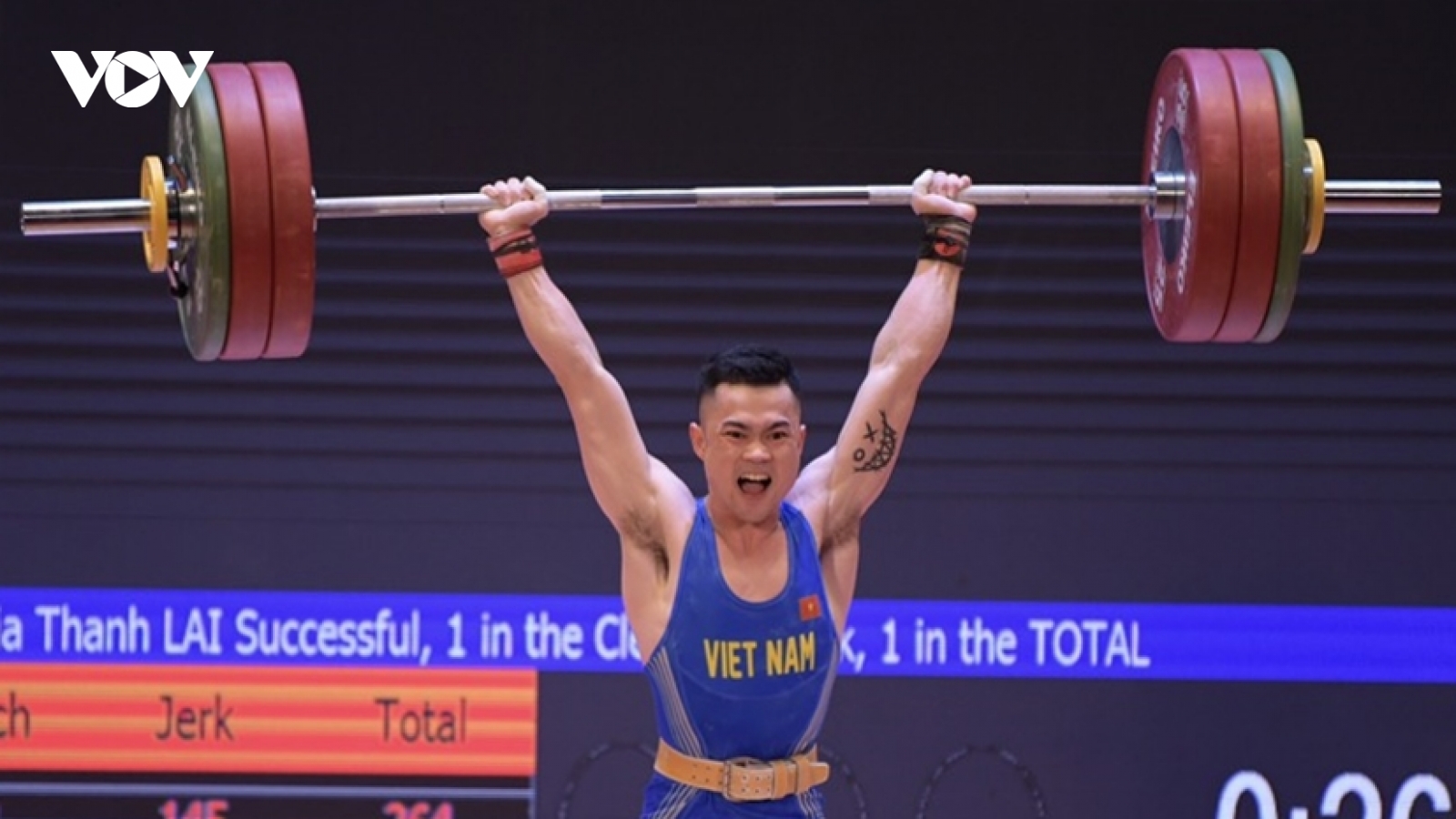 Lại Gia Thành phá kỷ lục SEA Games, “mở hàng” HCV cho cử tạ Việt Nam