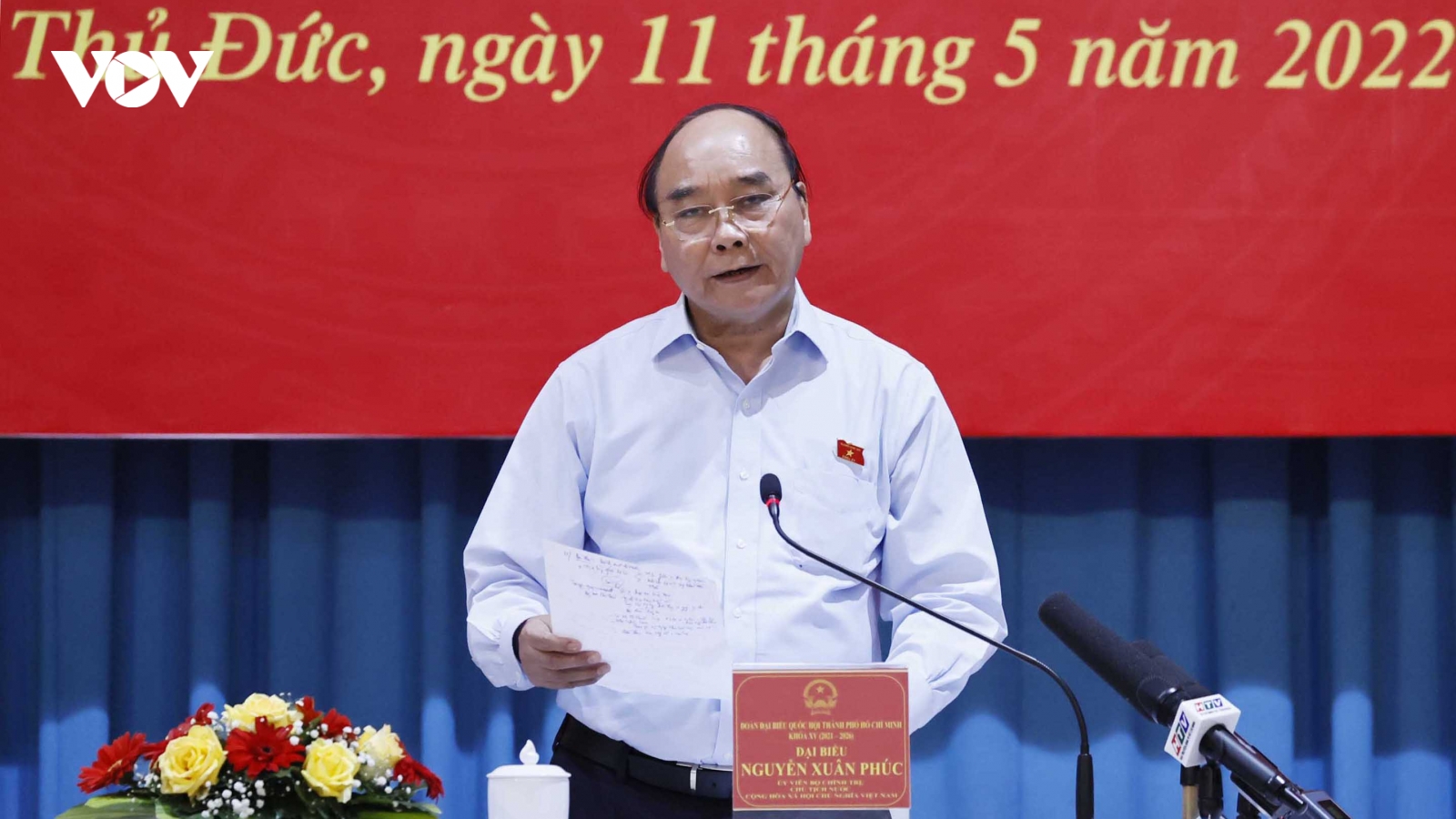 Chủ tịch nước tiếp xúc cử tri TP.HCM: "Đã hứa mà không làm là không được"