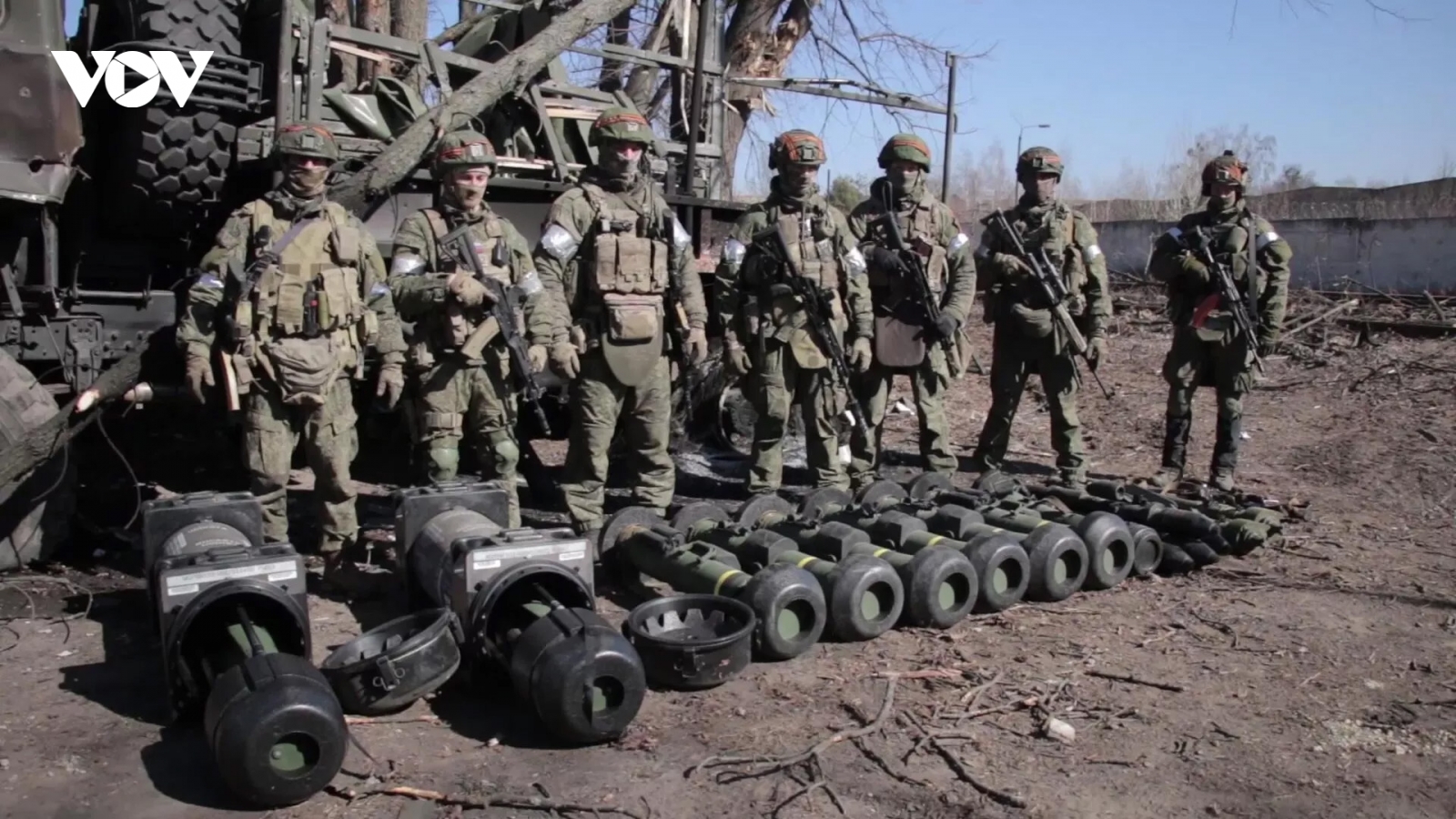 Nga không kích kho vũ khí Mỹ và phương Tây cung cấp cho Ukraine