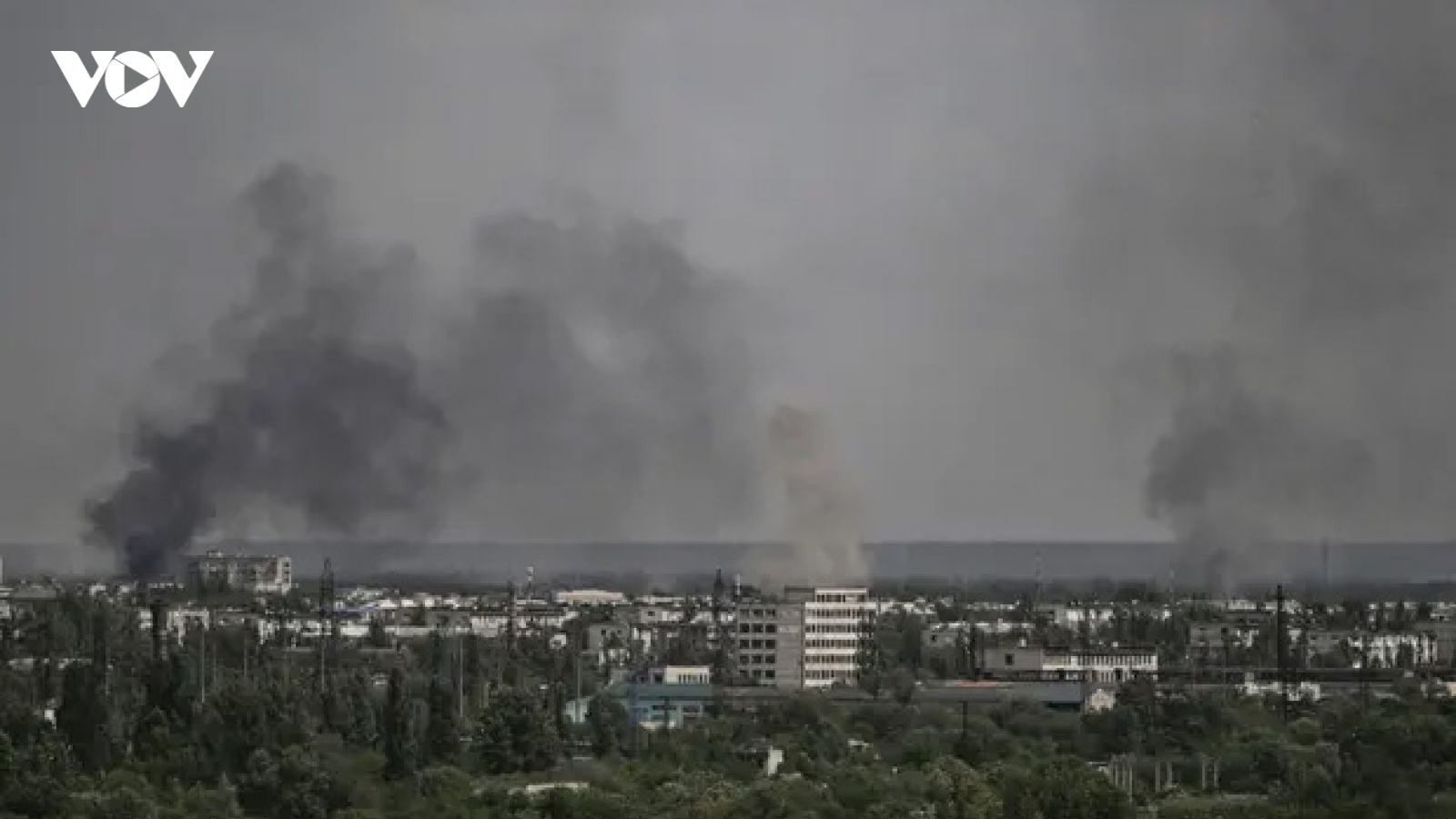 Nga giành quyền kiểm soát một nửa thành phố Sievierodonetsk ở miền Đông Ukraine