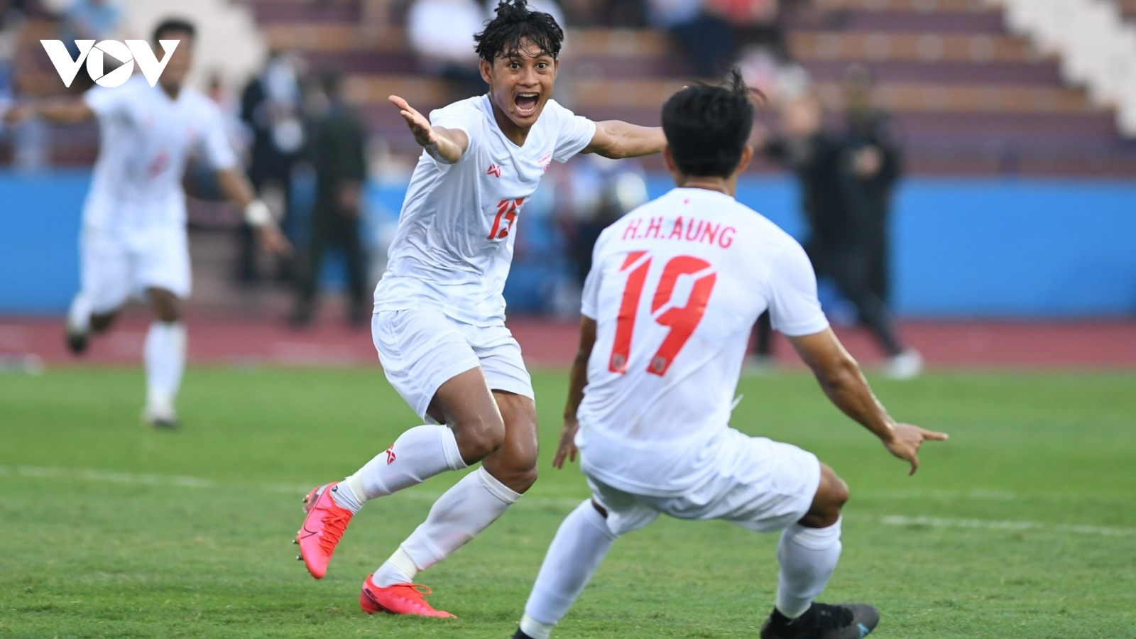 U23 Myanmar và U23 Timor Leste rượt đuổi tỷ số "siêu kịch tính" ở SEA Games 31
