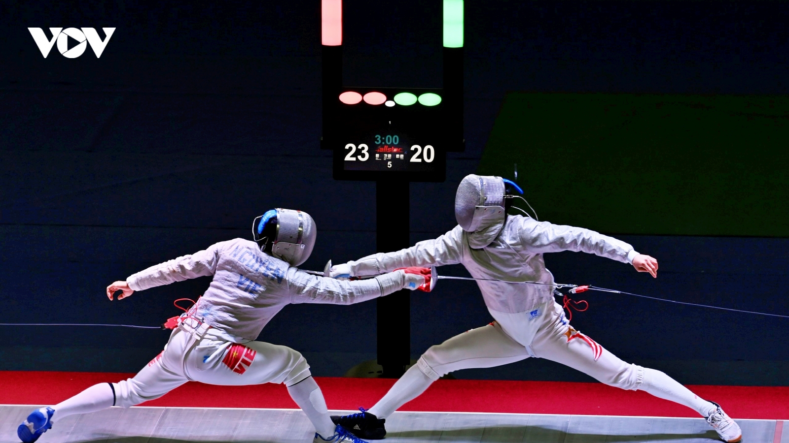 Đội tuyển đấu kiếm Việt Nam vượt chỉ tiêu SEA Games 31