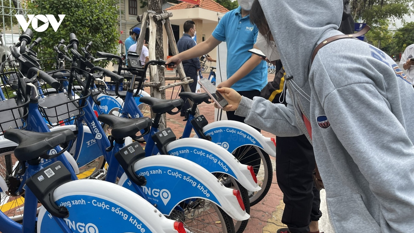 Hơn 1.200 lượt du khách sử dụng xe đạp công cộng tại Vũng Tàu sau 3 ngày triển khai