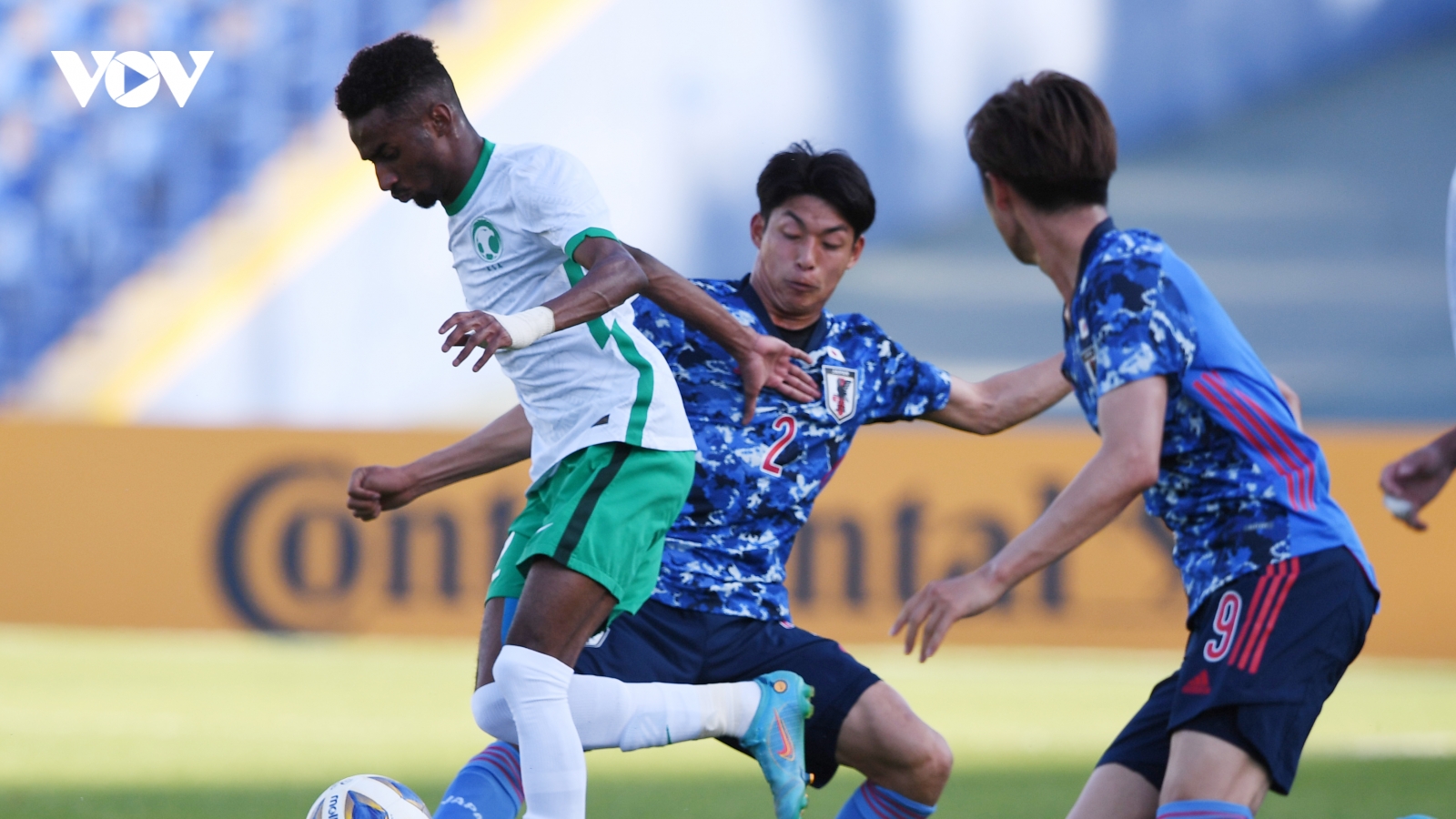 Chơi thiếu người, U23 Nhật Bản phải chia điểm với U23 Saudi Arabia