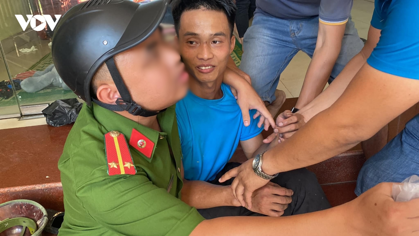 Bắt được tù nhân trốn trại Triệu Quân Sự ở huyện Hà Trung, Thanh Hóa