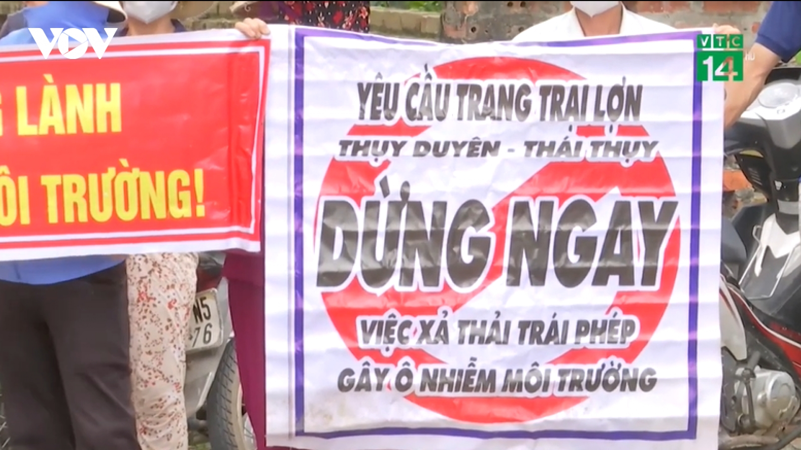 Dân “tố” trại lợn Hòa Phát tại Thái Bình gây ô nhiễm